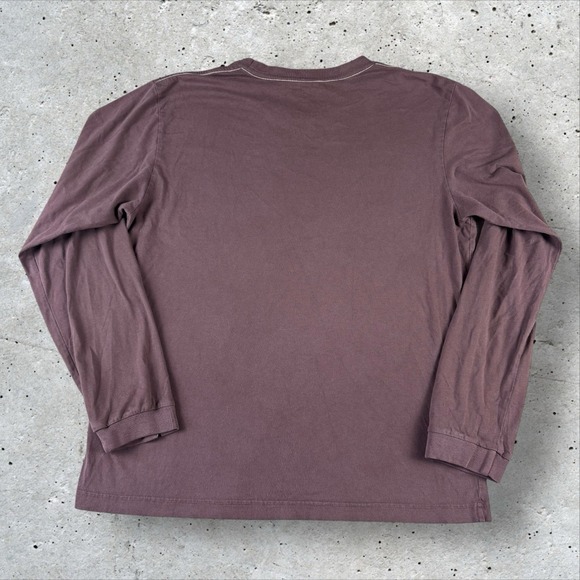 VINTAGE Diesel Shirt Size XL‎ Knock On Wood Thunderbird Graphic Brown L/S - Picture 3 of 5